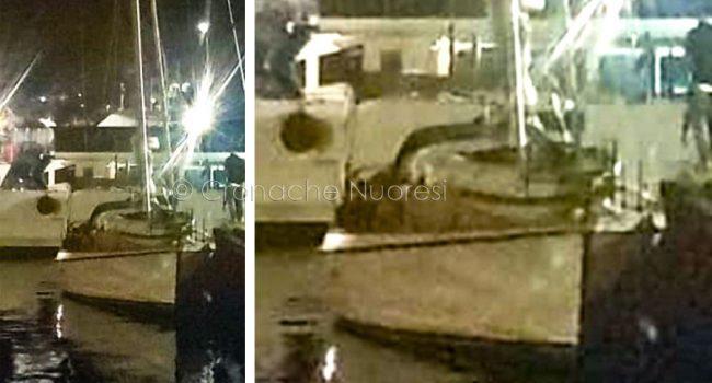 L'imbarcazione utilizzata dai migranti