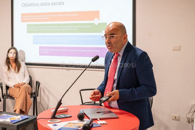 L'imprenditore Massimiliano Cossu (foto S.Novellu)