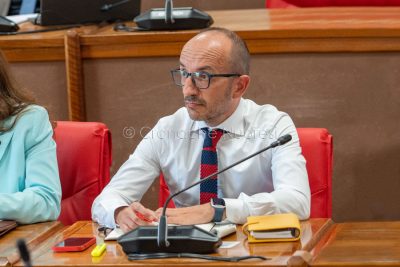 Marco Canu, assessore all'Ambiente e Patrimonio (foto S.Novellu)