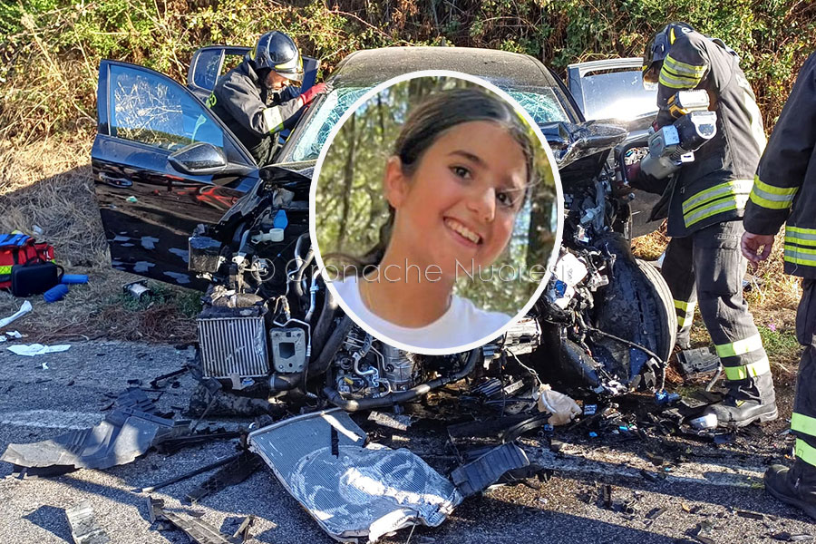 Non ce l’ha fatta la 12enne ferita nel maxi-incidente alle porte di Nuoro