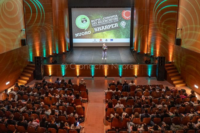 Nuoro, Mario Tozzi all'Eliseo (foto S.Novellu)