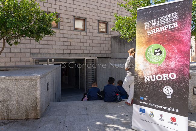 Nuoro, Sharper, la notte dei ricercatori (foto S.Novellu)