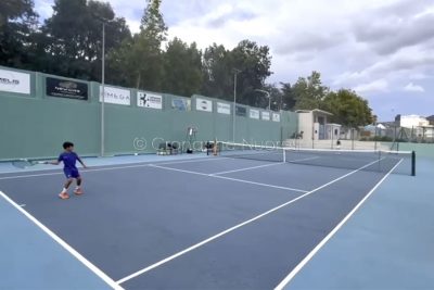 Nuoro, campi da tennis di viale Repubblica (foto Obinu)
