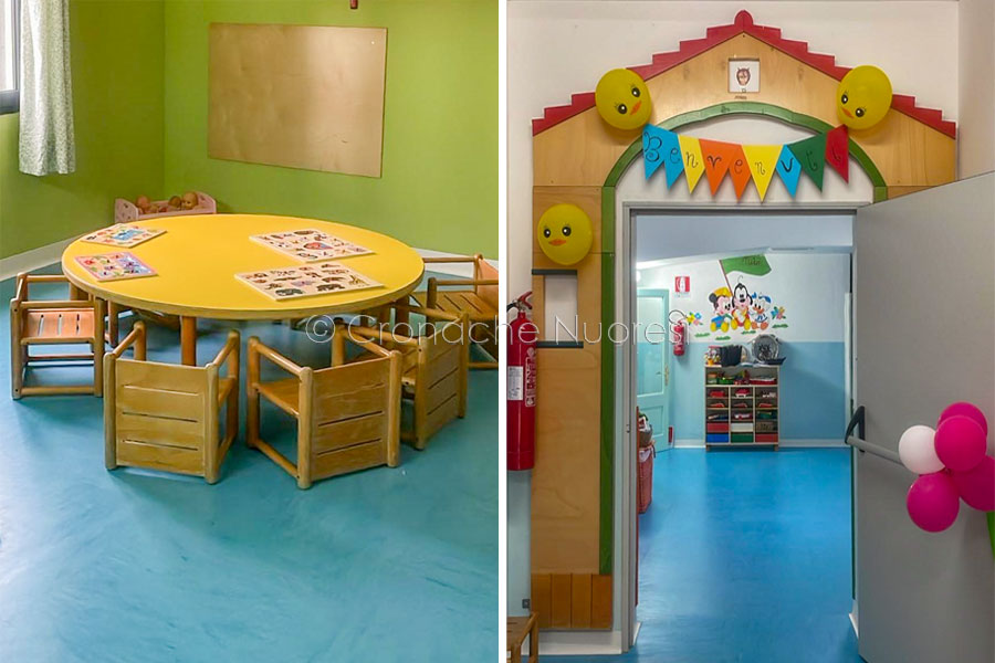 Orosei, l’edilizia scolastica al centro dell’azione comunale: riapre l’asilo nido di via Mascagni e completato quasi il nuovo