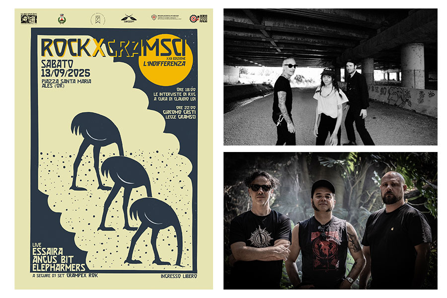 Rock X Gramsci 22ª edizione: la storia di Antonio Gramsci incontra la musica rock