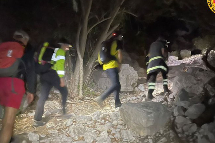 L’incubo notturno di un escursionista a Cala Luna: salvato dal Soccorso Alpino  