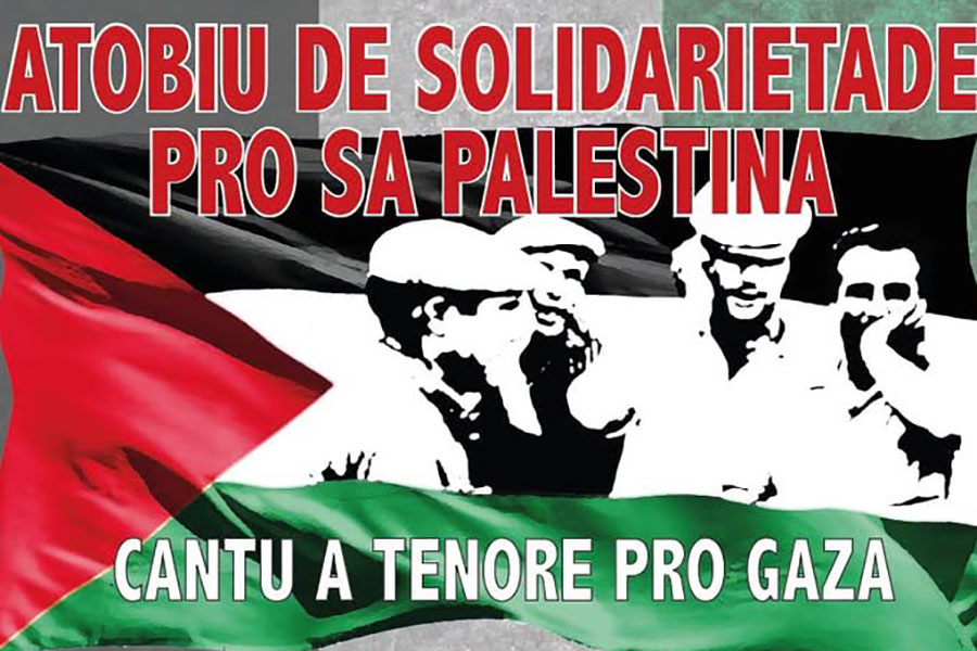 La Sardegna canta per la Palestina. A Sedilo: “Cantu a tenore pro Gaza”