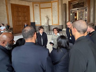 Conferenza stampa della ministra Rachida Dati