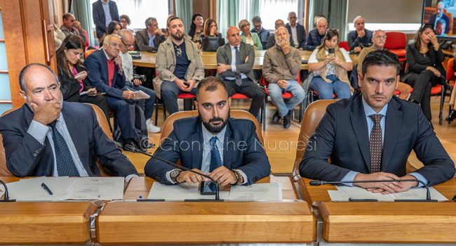 Consiglieri di Minoranza in Provincia (foto S.Novellu)