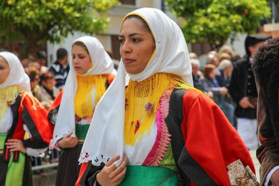 Donne tradzionale di Sorgono