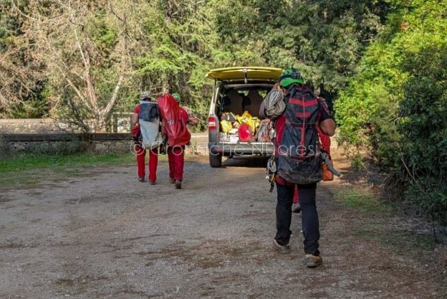 I soccorsi a Su Gologone