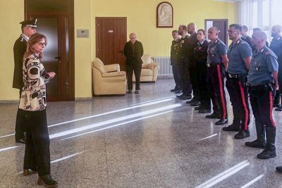 Il prefetto Nigro in visita ai Carabinieri