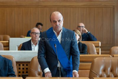 Il presidente della Provincia Giuseppe Ciccolini (foto S.Novellu)