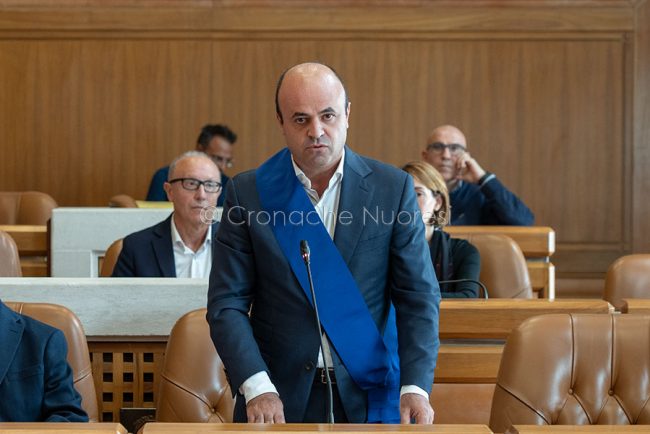 Il presidente della Provincia Giuseppe Ciccolini (foto S.Novellu)