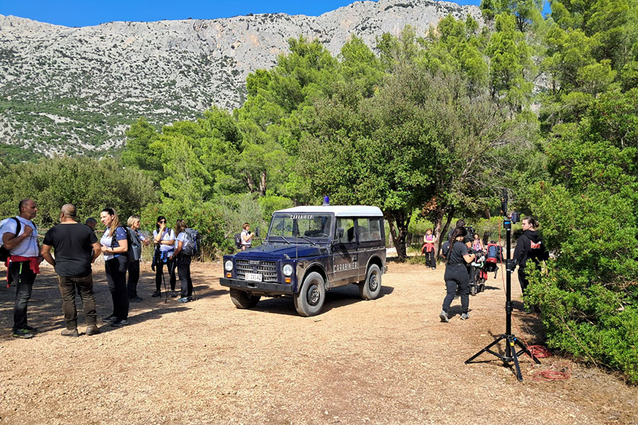 Oliena. La valle di “Lanaitho” diverta il set per le riprese della fiction su Farouk Kassam