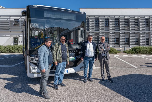 La presentazione dei due nuovi Autobus ATP (foto S.Novellu)
