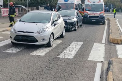 La scena dell'incidente