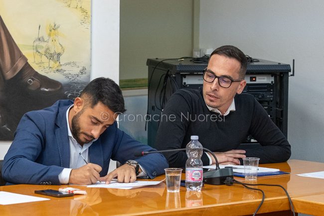 Marco Mura, a destra (foto S.Novellu)