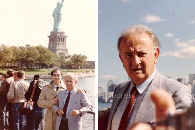 Nedo Pirisino in tournee a New York col Coro della Cappella Sistina (1956)