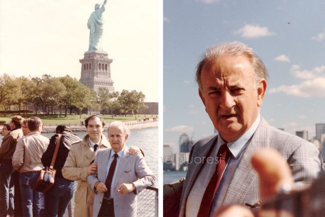Nedo Pirisino in tournee a New York col Coro della Cappella Sistina (1956)