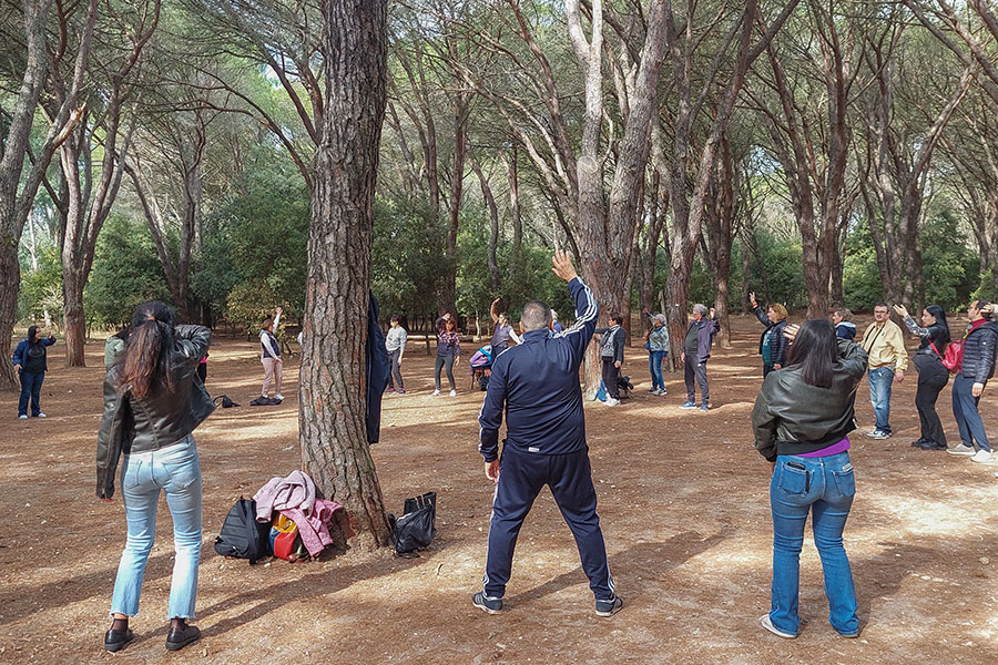 Nuoro. Celebrata alla pineta di Ugolio la Giornata Mondiale della Salute Mentale