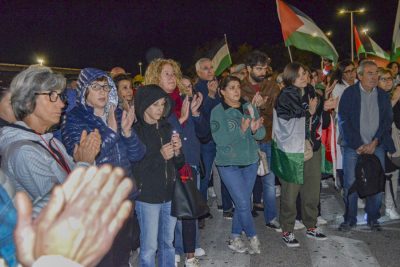 Nuoro, flash mob all'ospedale San Francesco (foto Nieddu)