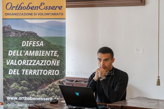 Presentazione dell'app L'Ortobene in un click (foto S.Novellu)