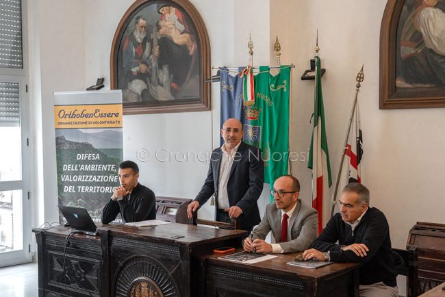 Presentazione dell'app L'Ortobene in un click (foto S.Novellu)