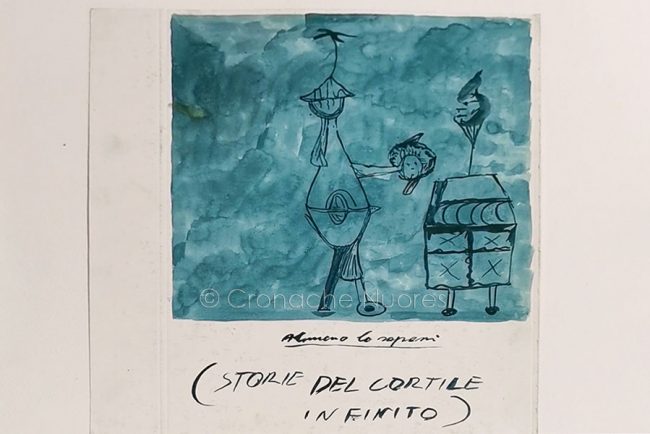 Un'opera di Graziano Salerno (foto S.Novellu)