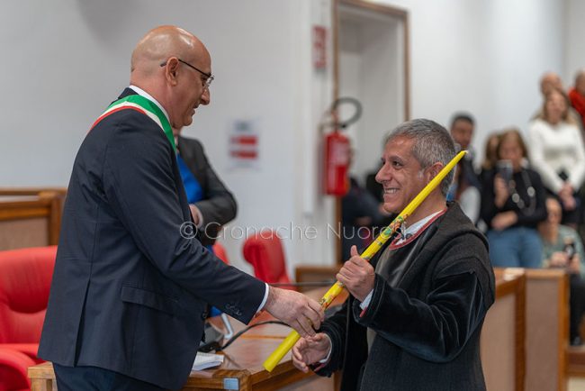 Consegna dei ceri votivi (foto S.Novellu)