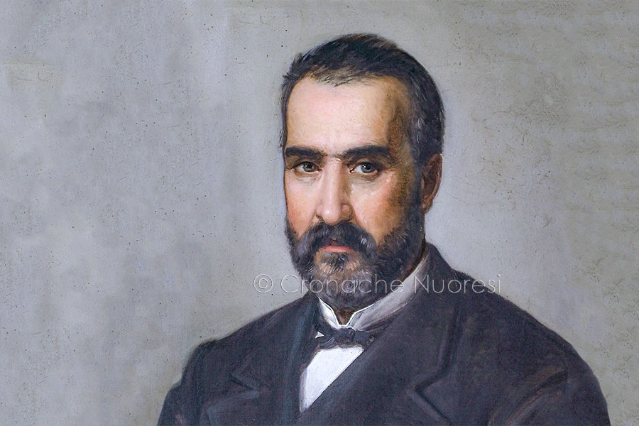 Giorgio Asproni in un ritratto del 1872