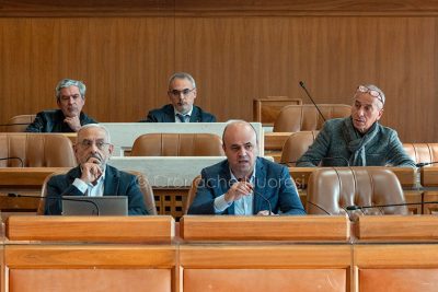 Il presidente della Provincia Giuseppe Ciccolini (foto S.Novellu)