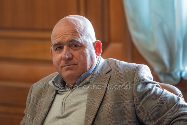 Il sindaco di Siniscola Gianluigi Farris (foto S.Novellu)