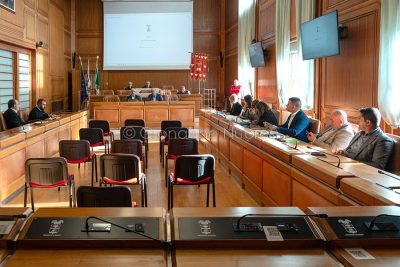 La seduta odierna del Consiglio provinciale (foto S.Novellu)