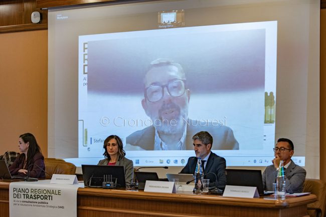 L'intervento dell'ing. Stefano Ciurmelli (foto S.Novellu)