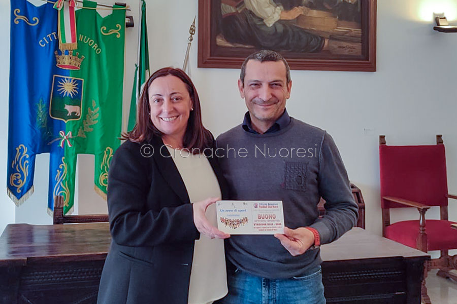 “Città del Redentore” dona al Comune di Nuoro 10 buoni per la stagione sportiva 2025/26