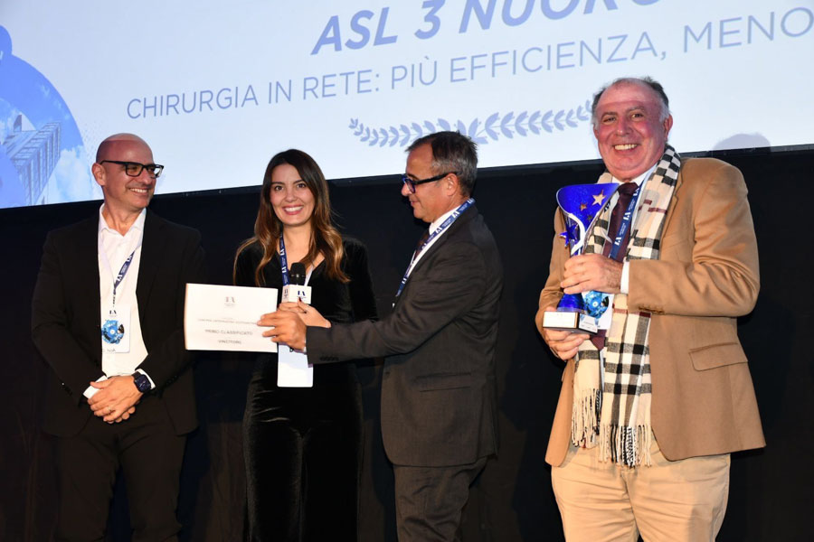 “Chirurgia in rete”: il progetto di ASL 3 sale sul podio del Lean Health Award 2025