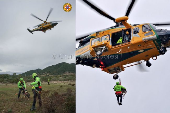 Il Soccorso alpino impegnato nell'esercitazione