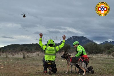 Il Soccorso alpino impegnato nell'esercitazione