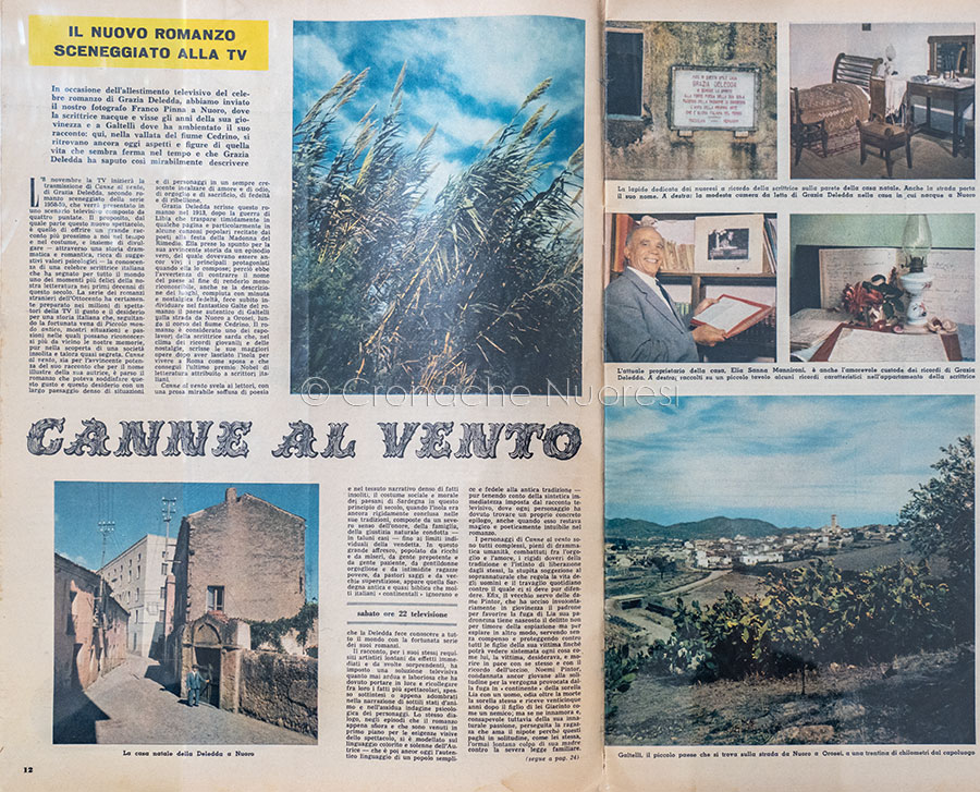Canne al vento, RadiocorriereTV (1958)
