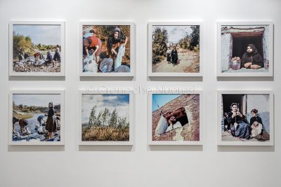 Alcuni degli scatti a colori di Pinna in mostra