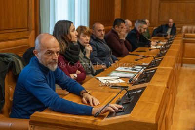 Il dirigente dell'ITC di Siniscola Michele Carta (foto S.Novellu)