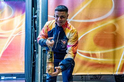 Il fuoco olimpico (foto S.Novellu)