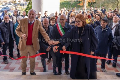 Oliena, inaugurazione della Casa di Comunita' (foto S.Novellu)