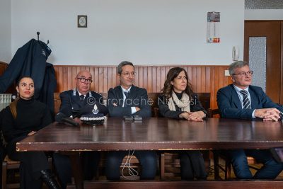 La conferenza stampa tenutasi a Mamone (foto S.Novellu)