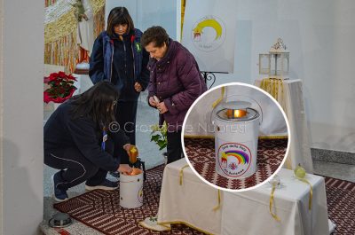 La lampada della pace a Nuoro