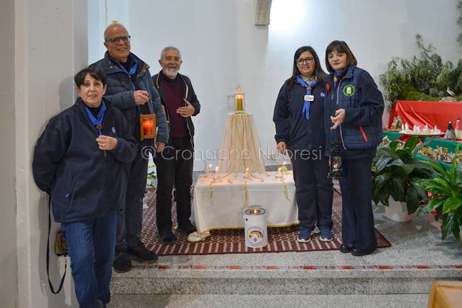 Gli scout con don Cottu