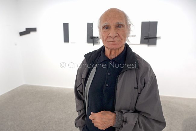 L'artista Giovanni Campus (foto S.Novellu)