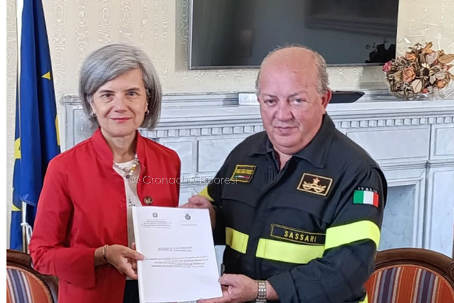 Orgoglio Sardegna. L’ingegnere Giordano tra i vertici nazionali dei Vigili del Fuoco