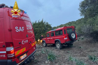 L'intervento dei vigili del fuoco